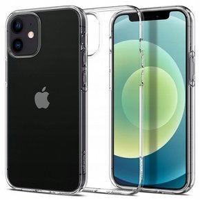 Чoхол Spigen до iPhone 12 Mini, Liquid Crystal, прозорий