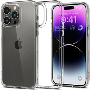 Чoхол Spigen до iPhone 14 Pro, Ultra Hybrid, Crystal Clear, прозорий