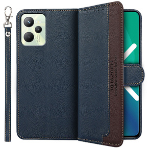 Чoхол Wallet до Realme C35, KHAZNEH, Dual Color, Blue