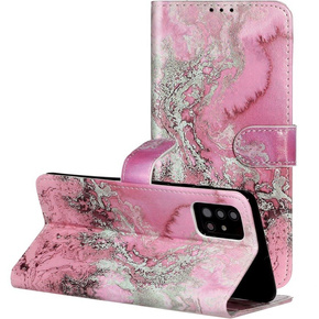 Чoхол Wallet до Samsung Galaxy A51 - Rose Marble