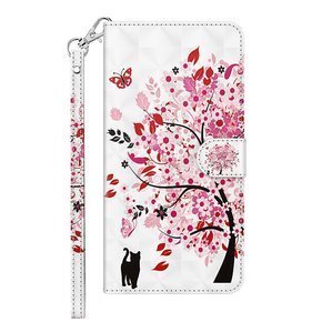 Чoхол Wallet до Xiaomi Redmi Note 10/10S, Light Spots Decor, Cat and Tree