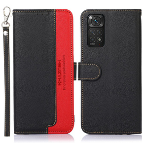 Чoхол Wallet до Xiaomi Redmi Note 11/11S, KHAZNEH, Dual Color, Black