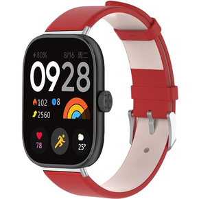 Шкіряний ремінець для Xiaomi Redmi Watch 4 / Smart Band 8 Pro