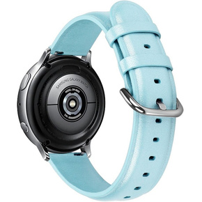 Шкіряний ремінець до  Samsung Galaxy Watch Active 2 - Baby Blue