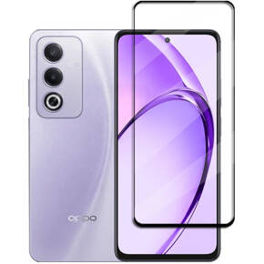 3D загартоване скло для Oppo A80, чорна рамка