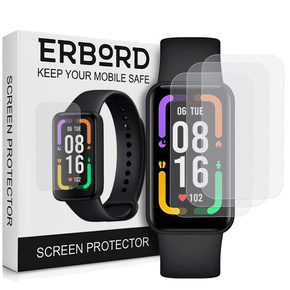 3x ERBORD Гідрогелева фольга для Xiaomi Redmi Smart Band Pro