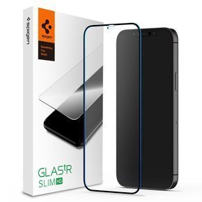 SPIGEN  Glas FC Скло до iPhone 12 Pro Max, Black