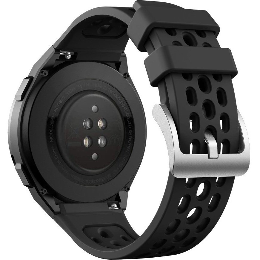 Силіконовий ремінець для Huawei Watch GT 2e, Black