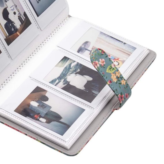 Альбом для фотографій  Fujifilm Instax Mini 11 / 9 / 8, квітковий принт 