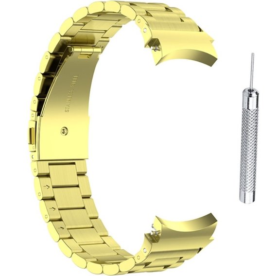 Браслет Stainless для  Samsung Galaxy Watch 4 / 4 Classic - Gold
