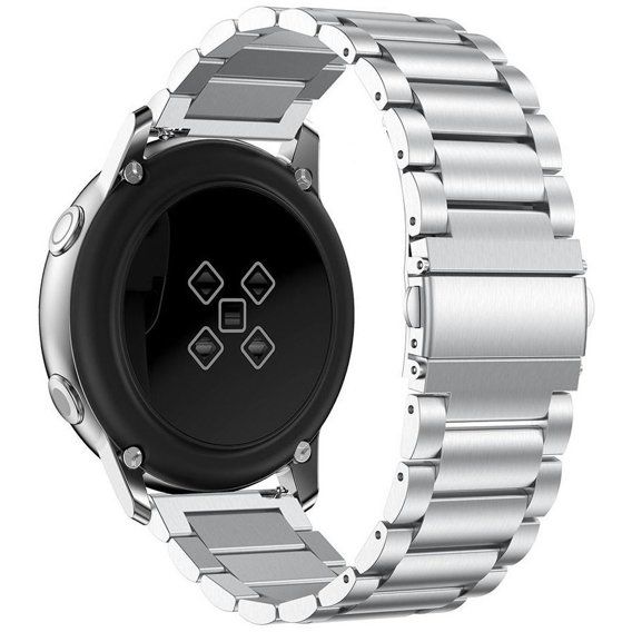 Браслет Stainless для Samsung Galaxy Watch Active SM-R500 - Silver