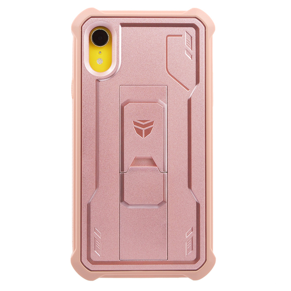 Броньований чохол для iPhone XS Max, Dexnor Full Body, рожевий