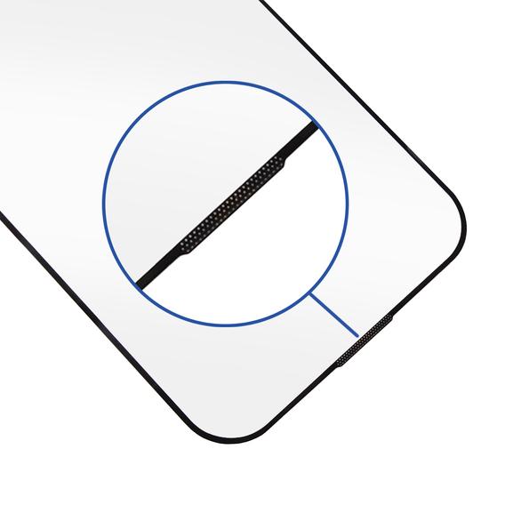 Загартоване скло для iPhone 14 Pro Max, захисне скло ERBORD Easy App на весь екран
