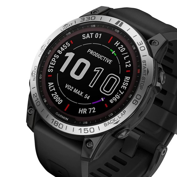 Кільце безеля для Garmin Fenix 7, Silver / Grey