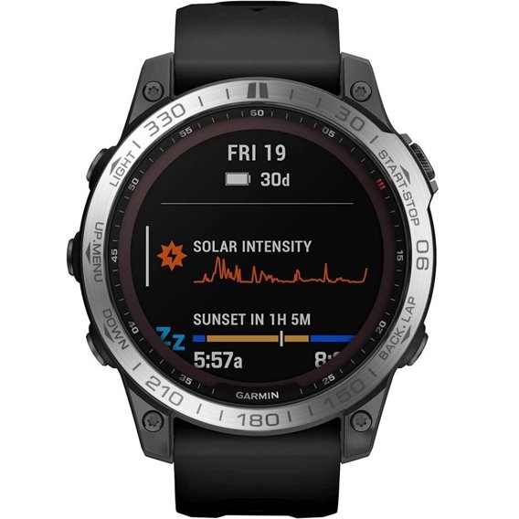 Кільце безеля для Garmin Fenix 7, Silver / Grey