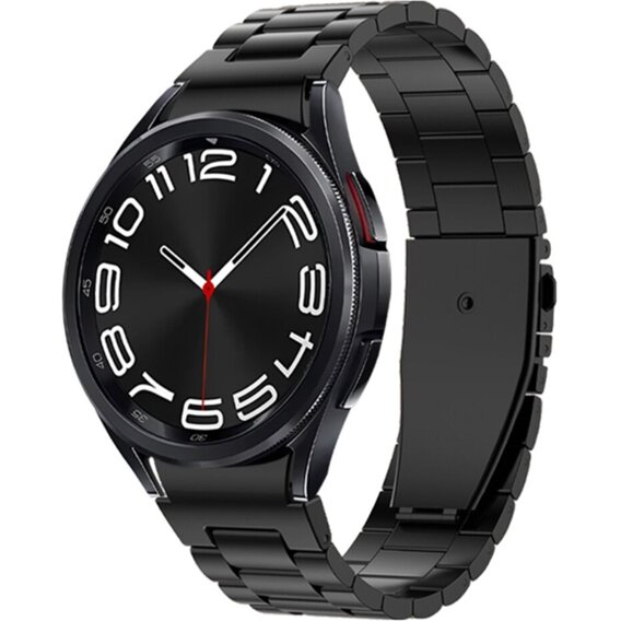 Ремінець-браслет для Samsung Galaxy Watch 4/5/6 40/42/43/44/45/46/47 мм, чорний