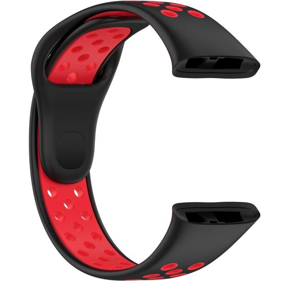 Ремінець Hollow до Xiaomi Redmi Watch 3 - Black/Red