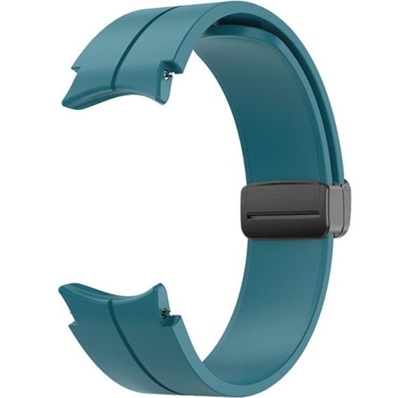 Силіконовий ремінець для Fitbit Inspire 3, Red Samsung Galaxy Watch 4 / 5 40/42/44/46/45MM PRO, Dark Blue