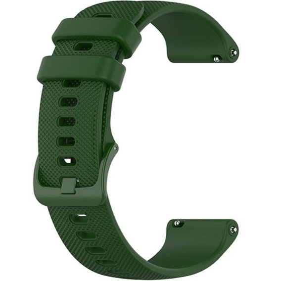 Силіконовий ремінець до Huawei Watch GT Runner / GT 3 46mm, Army Green