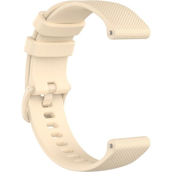 Силіконовий ремінець 18mm до Garmin Vivomove 3S / Vivoactive 4S, Beige