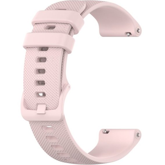 Силіконовий ремінець 18mm до Garmin Vivomove 3S / Vivoactive 4S, Pink