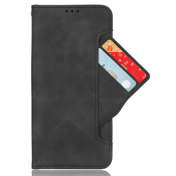 Футляр з клапаном для OnePlus Nord CE4 Lite, Card Slot, чорний