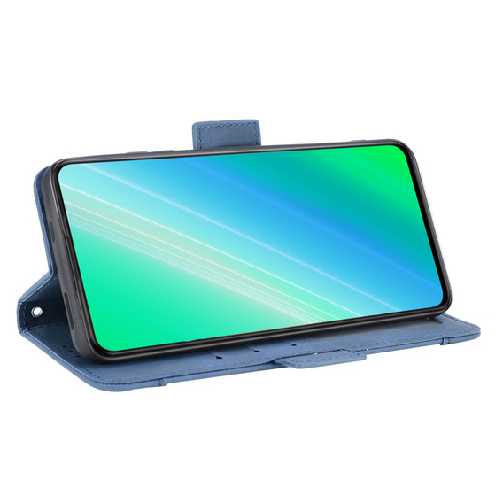 Футляр з клапаном для Realme 12 Pro 5G / 12 Pro+ 5G, Card Slot, темно-синій