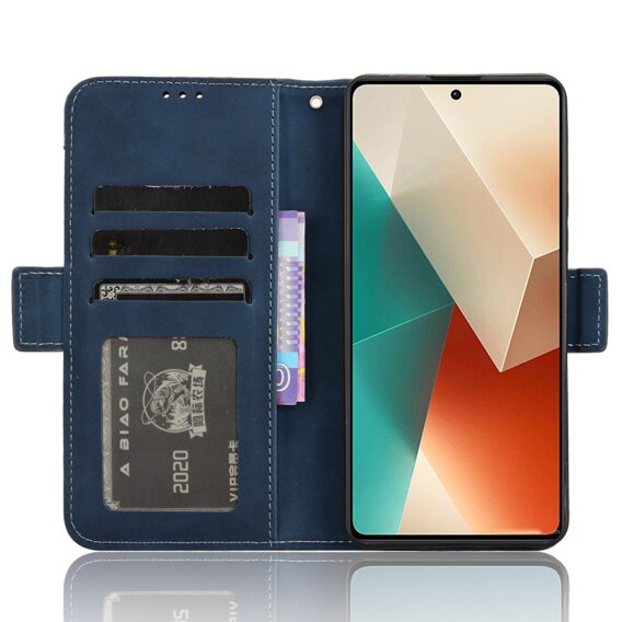 Футляр з клапаном для Xiaomi Redmi Note 13 5G, Card Slot, м'яти