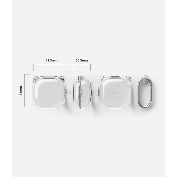 Чохол для навушників  RINGKE для Samsung Galaxy Buds 2 / Live / Pro, Clear