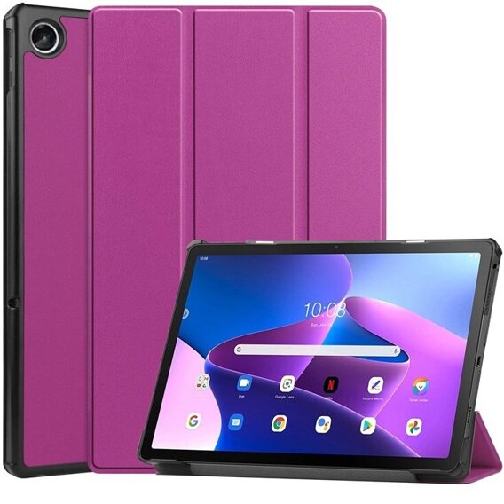 Чохол для Lenovo Tab M10 Plus 10.6 Gen 3 TB-125F TB-128F, Smartcase, фіолетовий