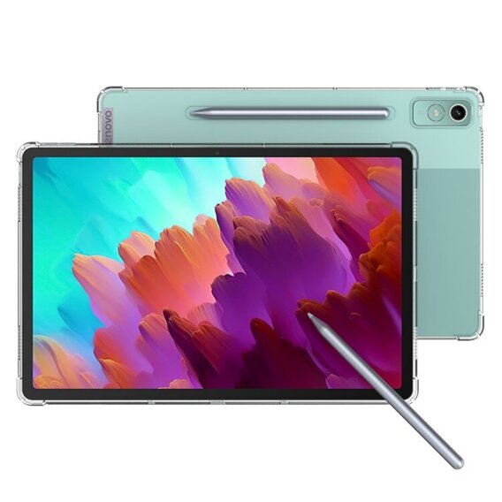 Чохол для Lenovo Tab P12, силіконовий, прозорий