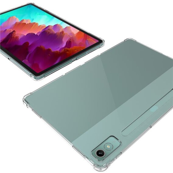 Чохол для Lenovo Tab P12, силіконовий, прозорий