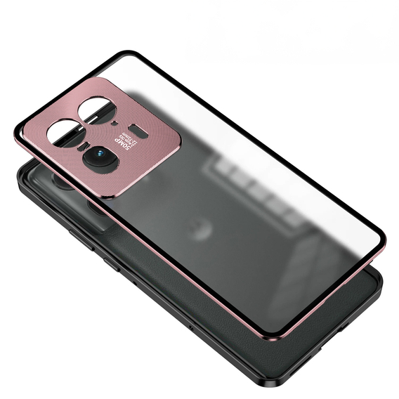 Чохол для Motorola Edge 50 Ultra, Frame Case, рожевий