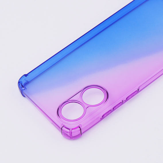 Чохол для Oppo A78 4G, Gradient Dropproof, Фіолетовий / синій
