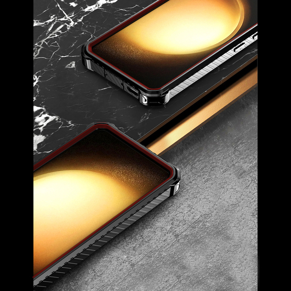 Чохол для Samsung Galaxy S23 Plus, Heavy Duty Ring, червоний