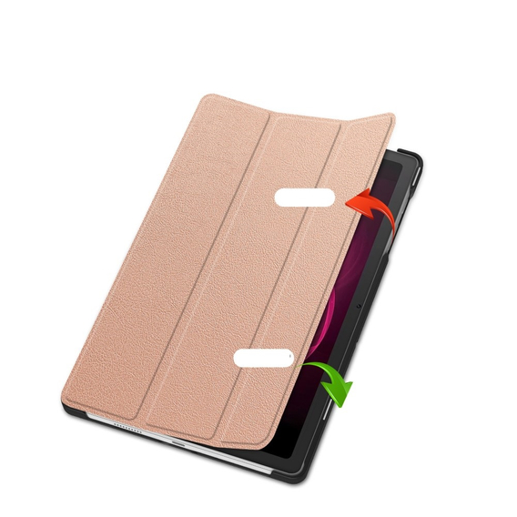 Чохол для T Tablet 5G, Smartcase, рожевий rose gold