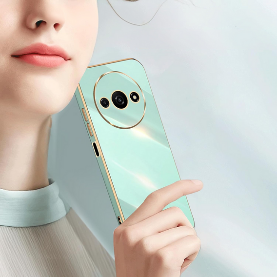 Чохол для Xiaomi Redmi A3, Glamour CamShield, монетний