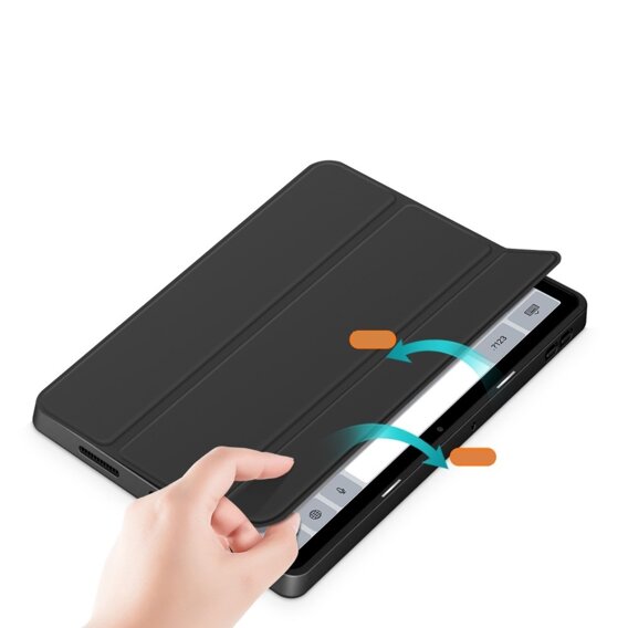 Чохол для Xiaomi Redmi Pad SE, Smartcase Hybrid, з місцем для стилуса, чорний