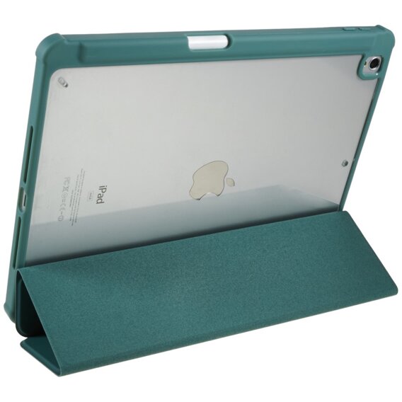 Чохол для iPad 10.2 2021 / 2020 / 2019, Smartcase Hybrid, з місцем для стилуса, темно-зелений