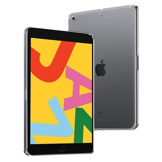 Чохол для iPad 7/8/9 10.2 2019/2020/2021, силіконовий, прозорий