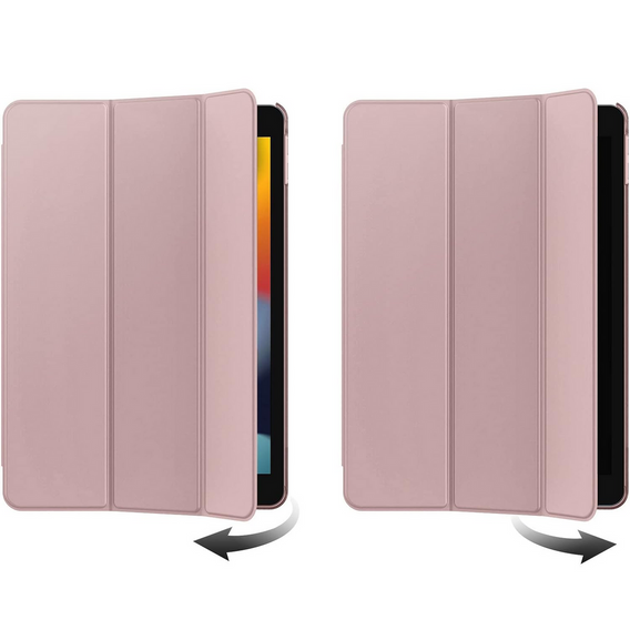 Чохол для iPad 7/8/9 10.2 2019/2020/2021, Smartcase, рожевий rose gold