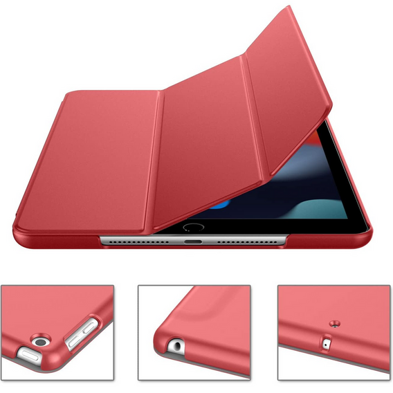 Чохол для iPad 7/8/9 10.2 2019/2020/2021, Smartcase, червоний