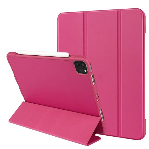 Чохол для iPad Pro 11 2021/2022, Smartcase з місцем для стилуса, рожевий