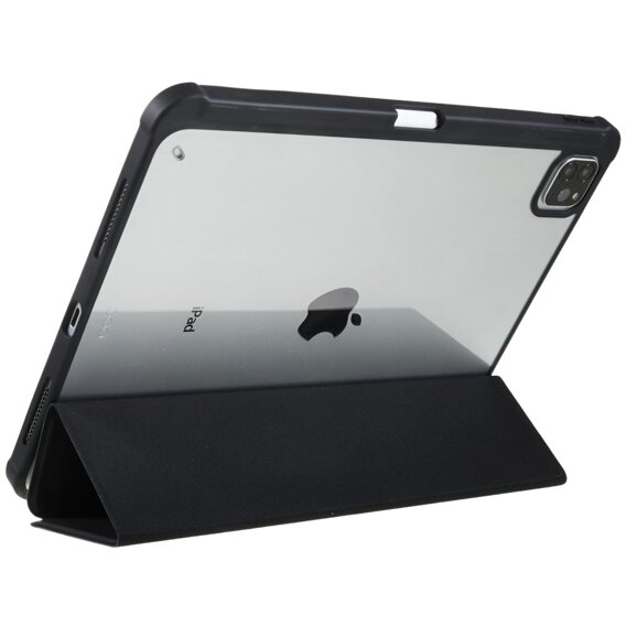 Чохол для iPad Pro 12.9 2020/2021/2022, Smartcase Hybrid, з місцем для стилуса, чорний