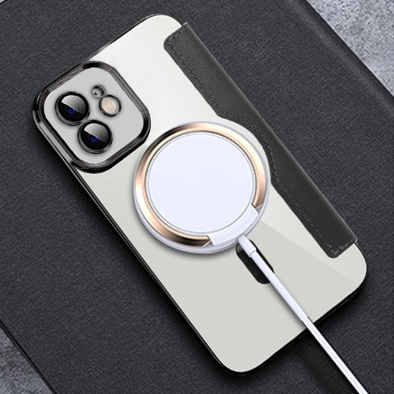 Чохол для iPhone 11 гаманець FlipMag Secure з кришкою RFID, для MagSafe, чорний