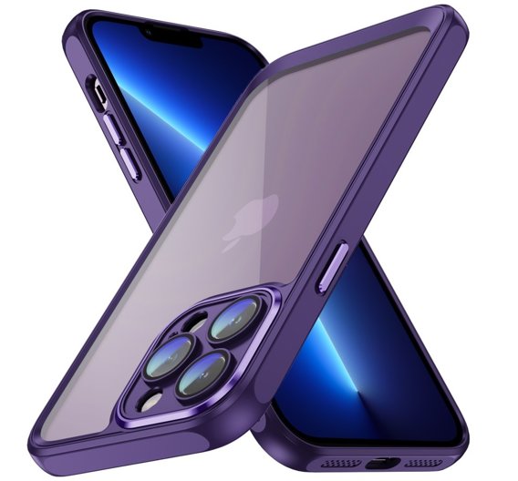 Чохол для iPhone 13 Pro Max, ERBORD Impact Guard, темно-фіолетовий