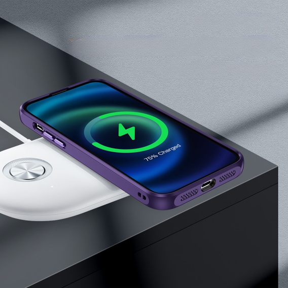 Чохол для iPhone 13 Pro Max, ERBORD Impact Guard, темно-фіолетовий