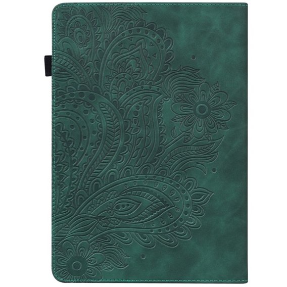 Чохол до Amazon Kindle Paperwhite 5 (2021), Imprinted Flower, Green
