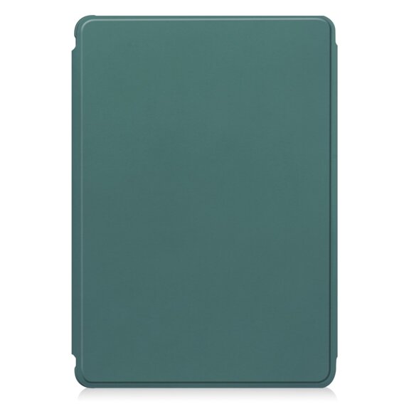 Чохол + клавіатура Samsung Galaxy Tab S9 FE+ Plus, Rotary 360° Leather, темно-зелений