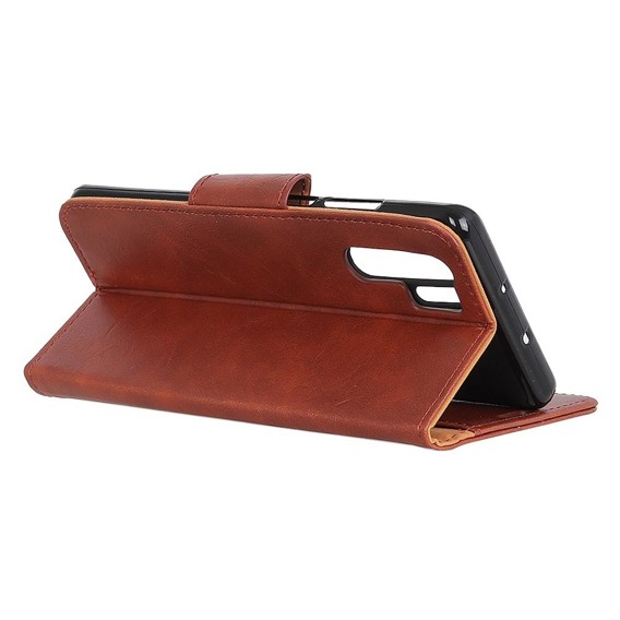 Чохол-книжка для Huawei P30 Pro, Wallet Leather Case, коричневий